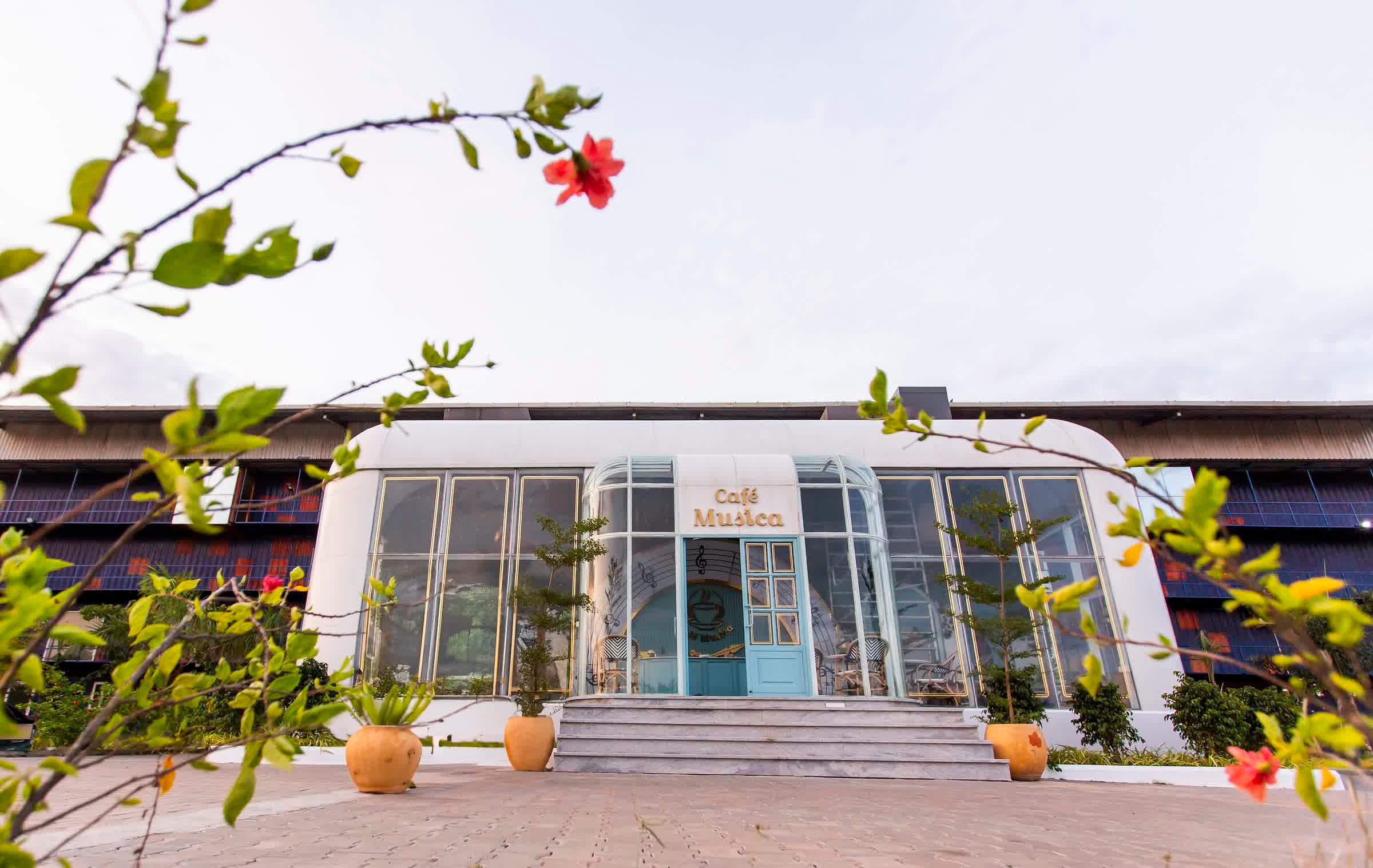 French café ambiance at Café Musica